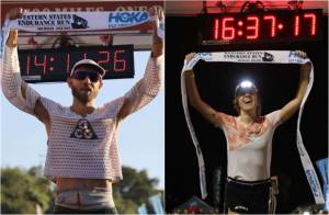 Μεγάλοι νικητές του Western States 100 2025, οι Caleb Olson και Abby Hall!