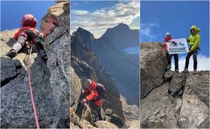 Οι Παναγιώτης Κοτρωνάρος, Μιχα Κορίνα, Πάνας Πάνος και Ψαρρά Ιωάννα αναρριχήθηκαν στην κορυφή Nelion του Mt Kenya!