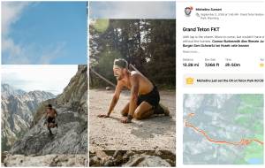 Σπουδαίο FKT από τον Michelino Sunseri στο "The Grand Teton" στις ΗΠΑ!