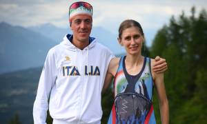 Italians Daniel Thedy and Benedetta Broggi take double gold in the VERTICAL, first of the European Championships events with 24 nations taking part. ©Damiano Benedetto Photo